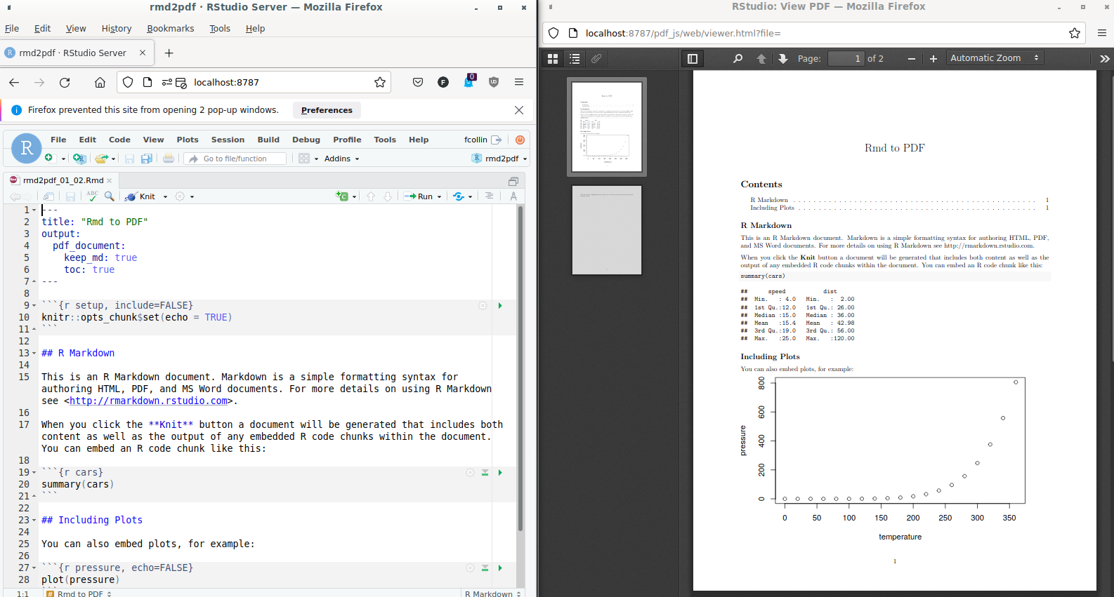 Keep the markdown file and add a table of content.